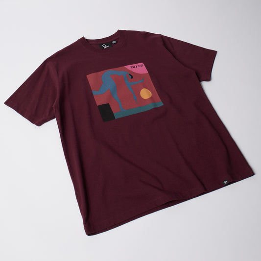Tripped Up T-Shirt - Dark Red