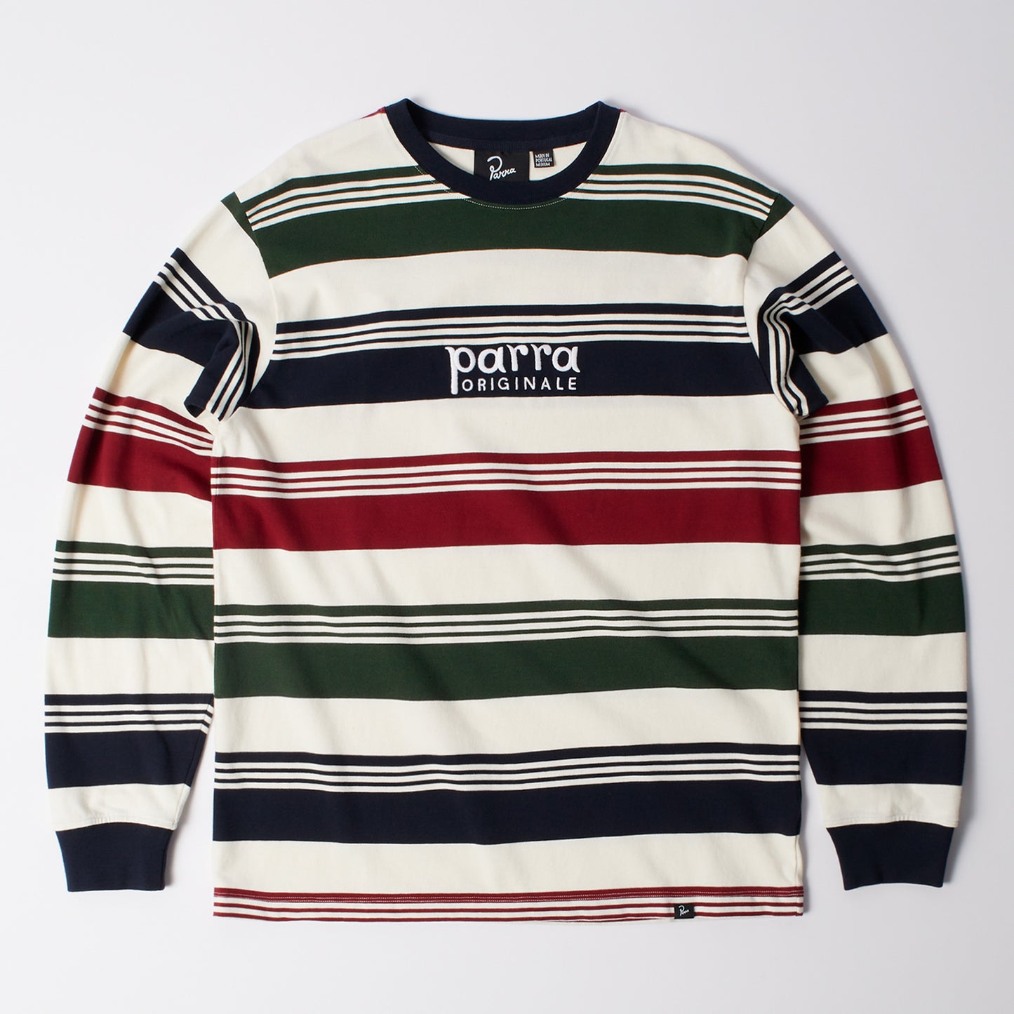 Original Stripe Long Sleeve T-Shirt - Pine Green