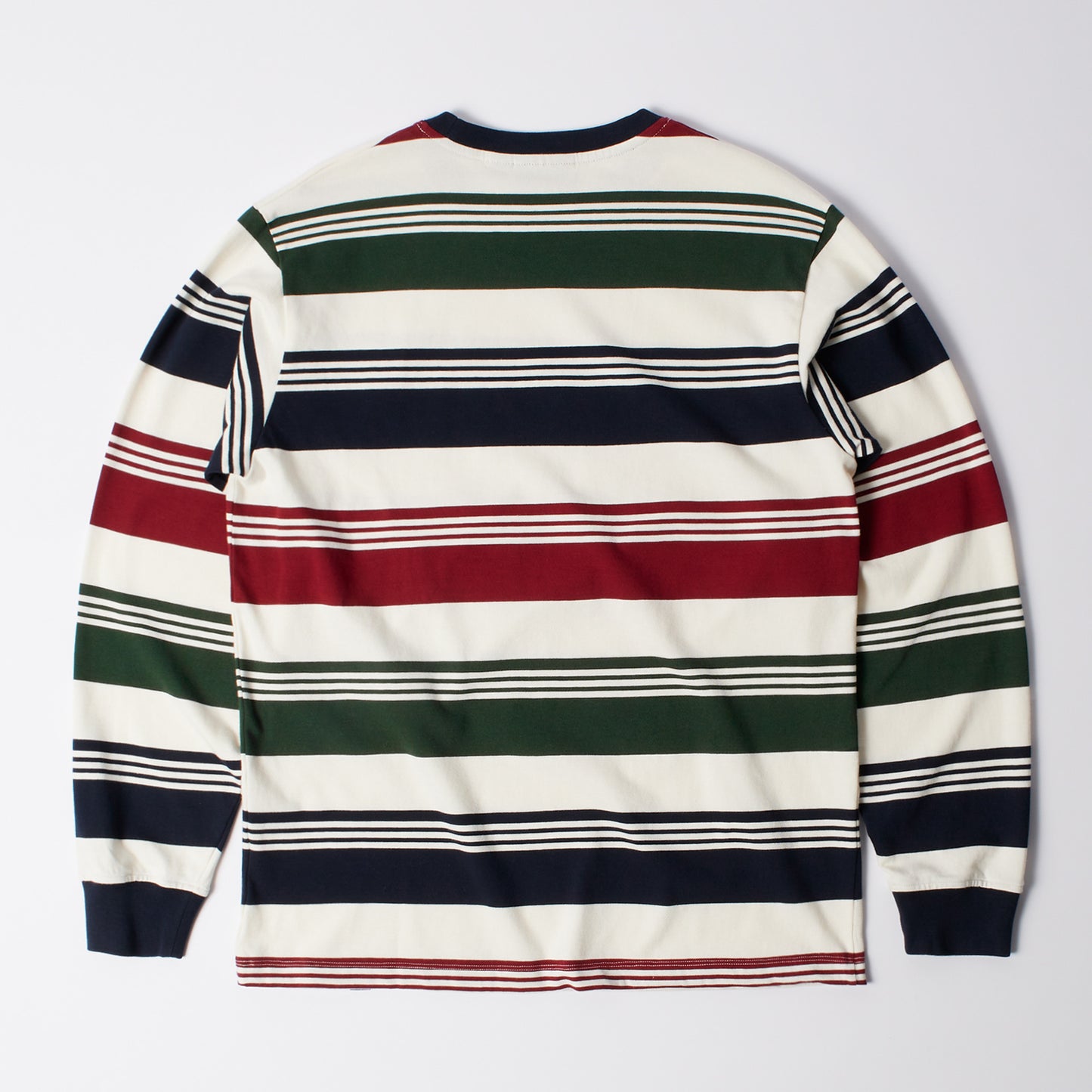 Original Stripe Long Sleeve T-Shirt - Pine Green