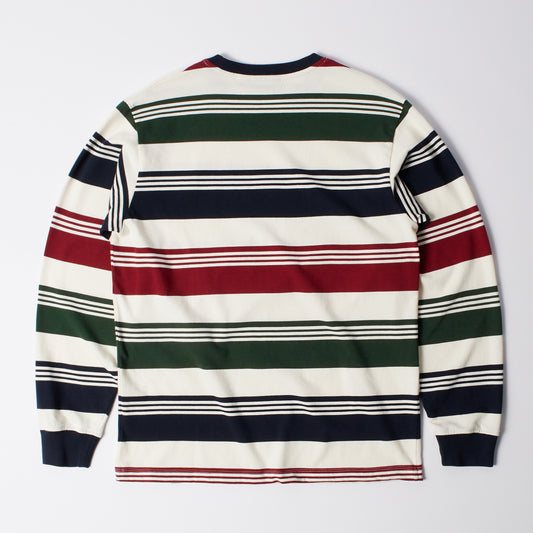 Original Stripe Long Sleeve T-Shirt - Pine Green