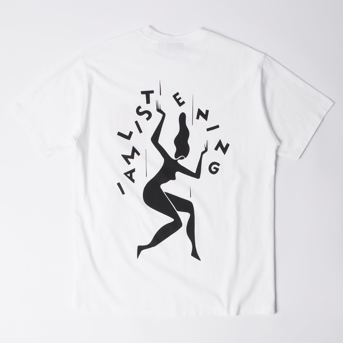 Not Listening T-shirt - White