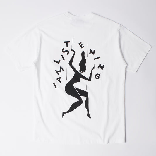 Not Listening T-shirt - White