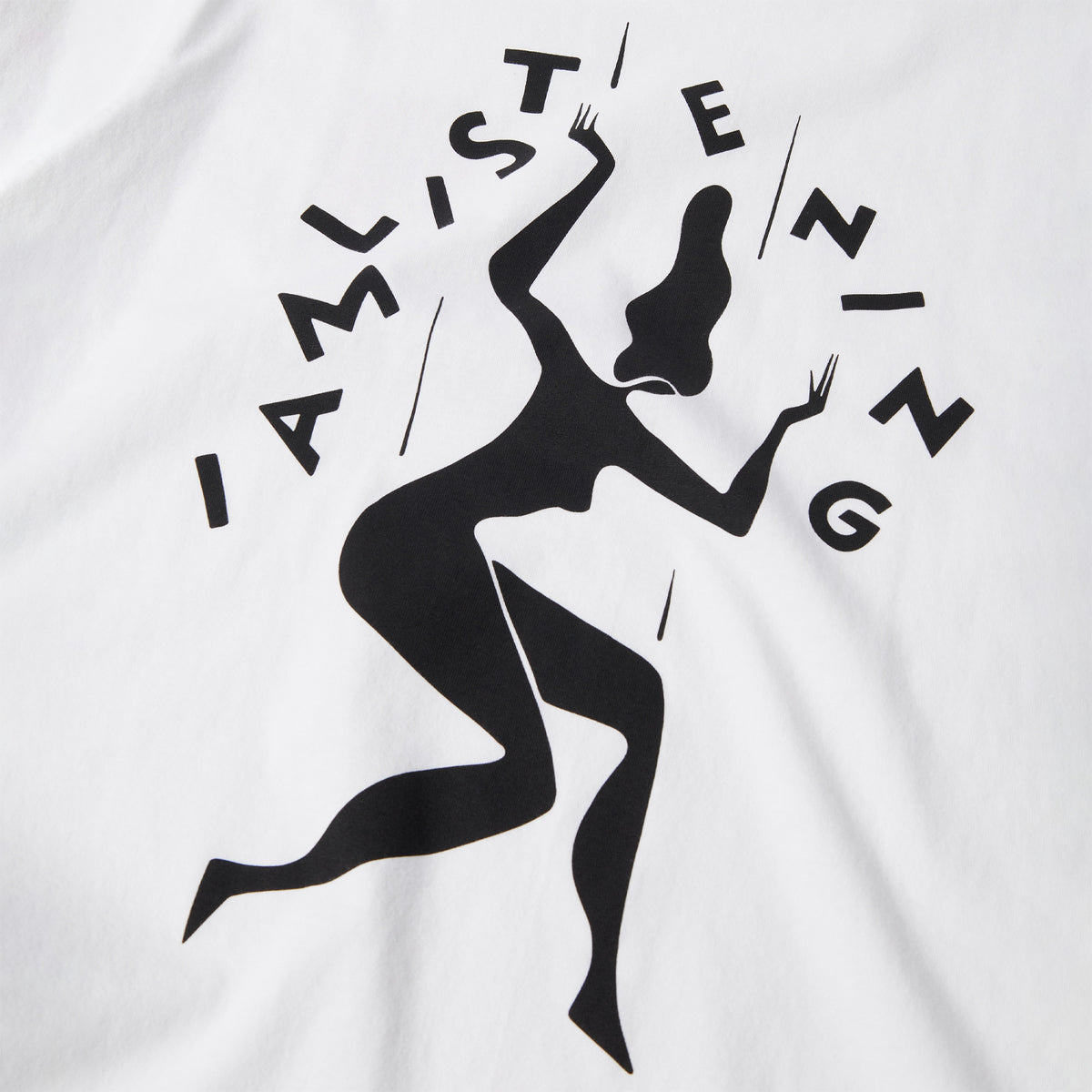 Not Listening T-shirt - White