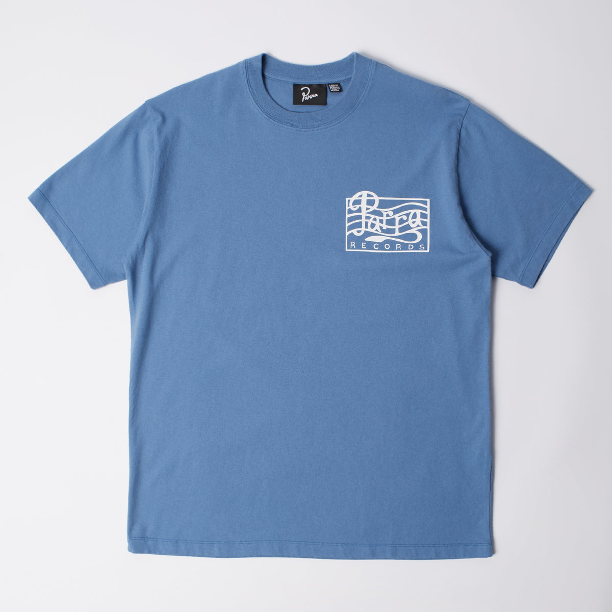 Parra Records T-shirt - Blue