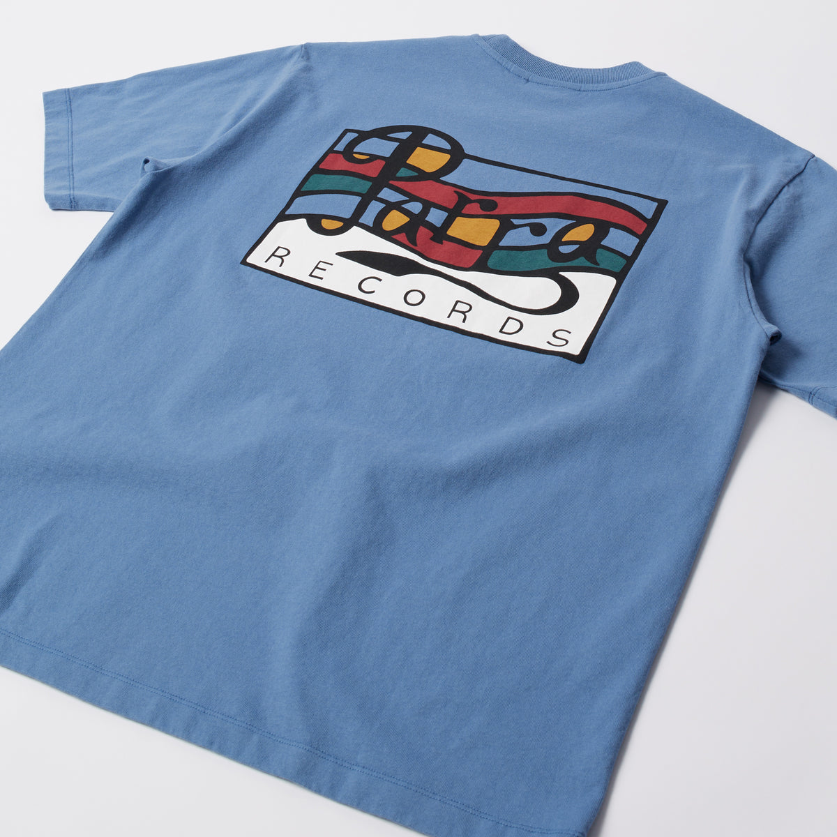 Parra Records T-shirt - Blue