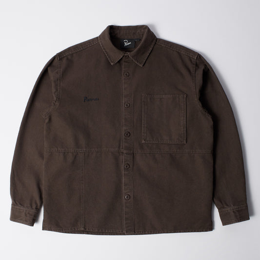 Non Loud Long Sleeve Shirt - Dark Brown