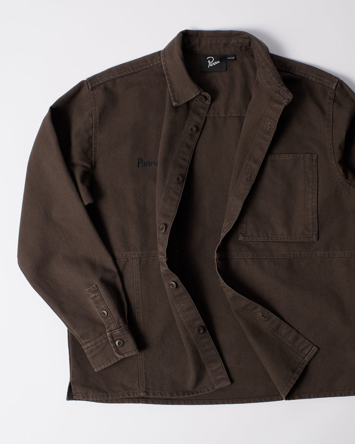 Non Loud Long Sleeve Shirt - Dark Brown