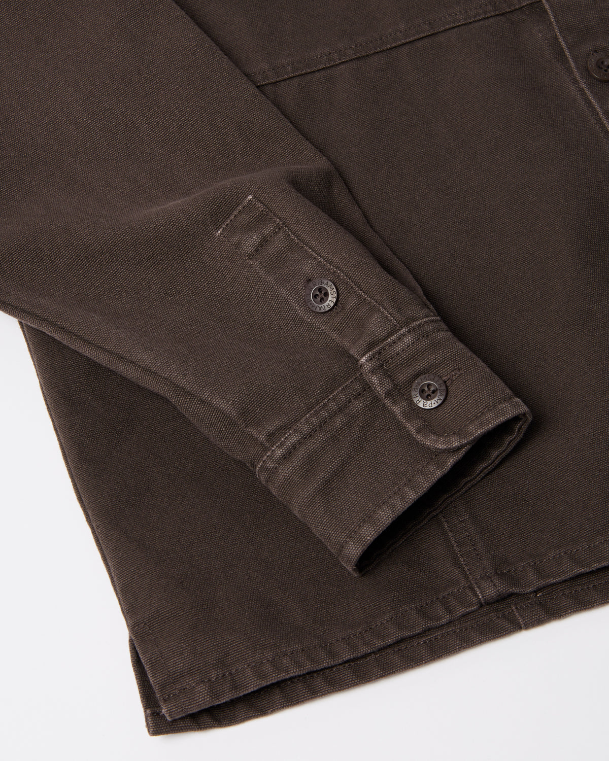 Non Loud Long Sleeve Shirt - Dark Brown
