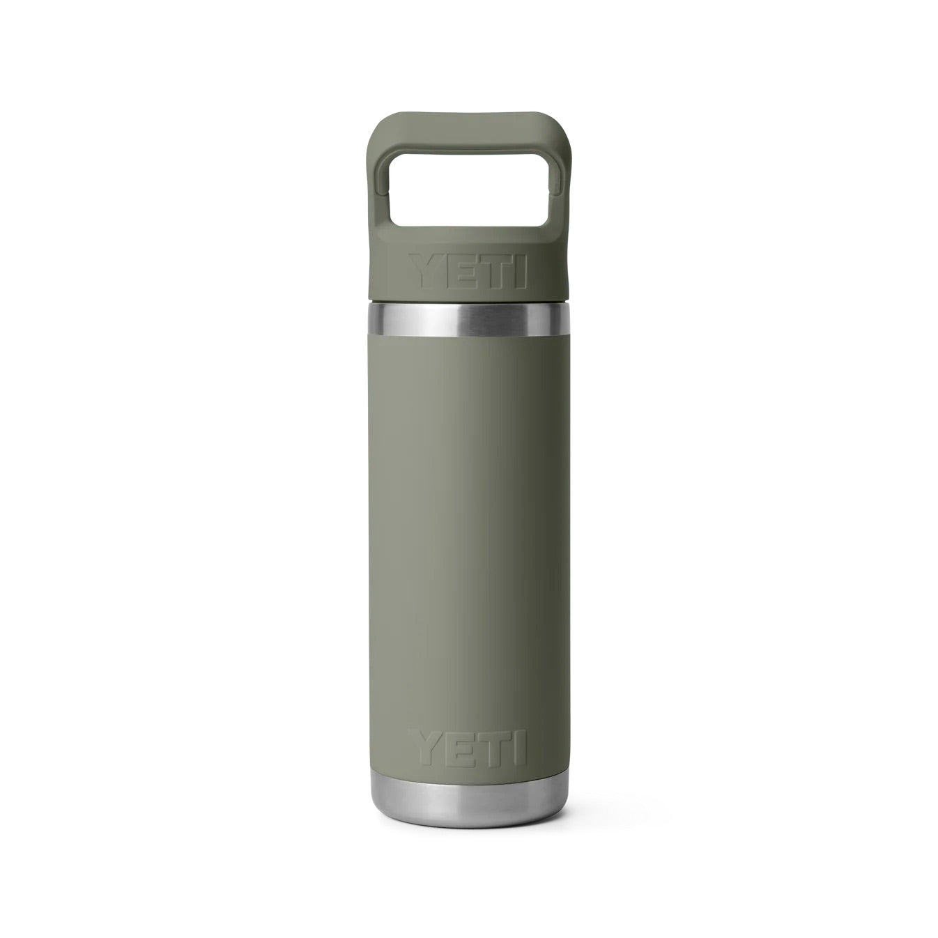 Rambler® 18 oz (532 ml) Bottle with Straw Cap - Pampa Green