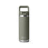 Rambler® 18 oz (532 ml) Bottle with Straw Cap - Pampa Green