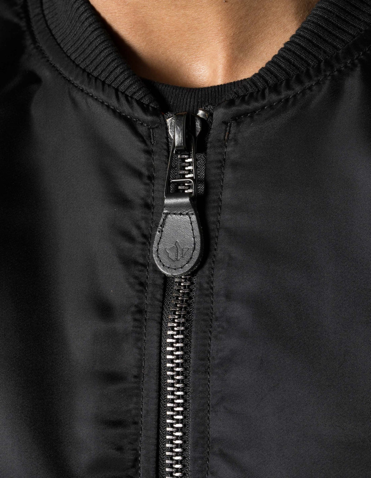 7183 M.A.F MA1 Flight Jacket - Black