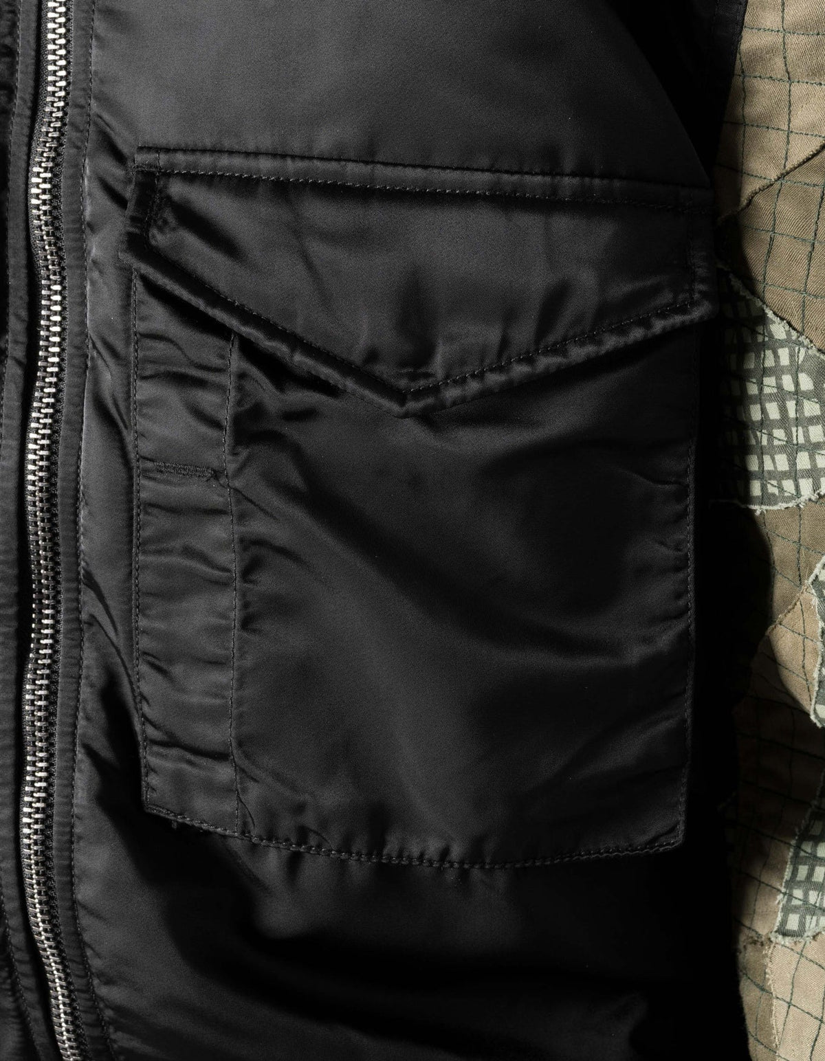 7183 M.A.F MA1 Flight Jacket - Black