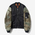 7183 M.A.F MA1 Flight Jacket - Black