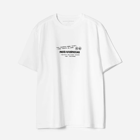 7262 Japanese Menko Card T-Shirt - White