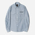 7711 Human Chambray Custom Shirt - Mid Blue