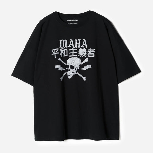 7769 Maharishi Skull S/S T-Shirt - Black