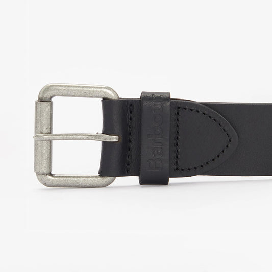Allanton Leather Belt - Black