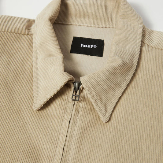 89 Corduroy Jacket - Tan/White
