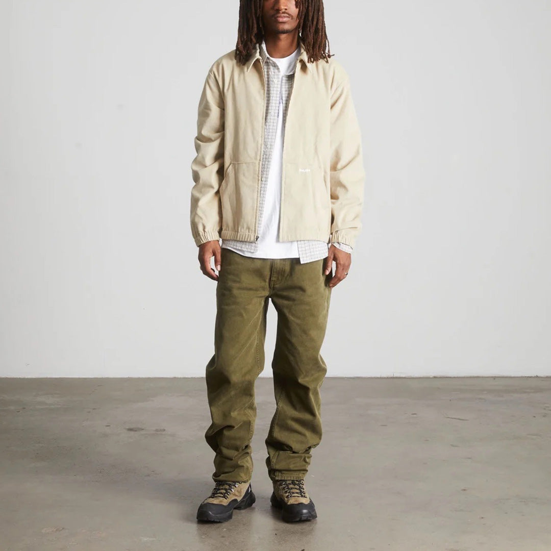 89 Corduroy Jacket - Tan/White