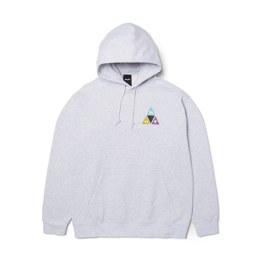 Prism Triple Triangle Pullover Hoodie - Heather Grey