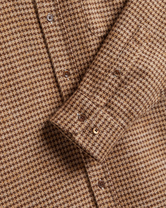 Abstract Pied Poule - Brown