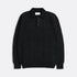 Kier Knitted Polo - Dark Grey