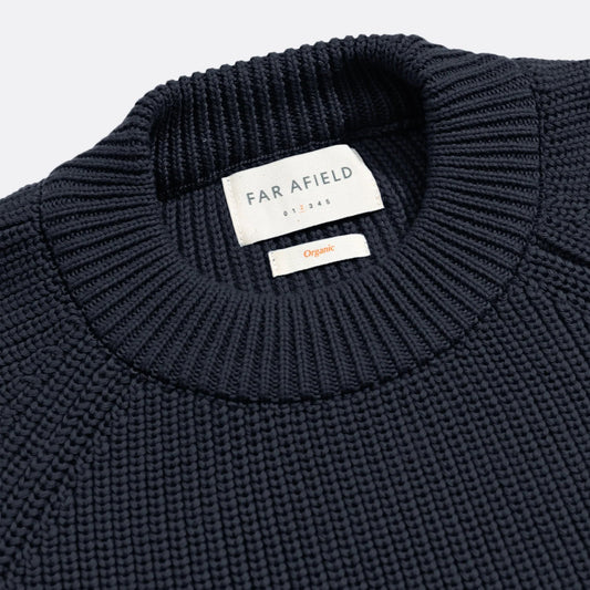 Herbert Raglan Knit - Navy