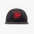 Akron 6 Panel Cap - Black