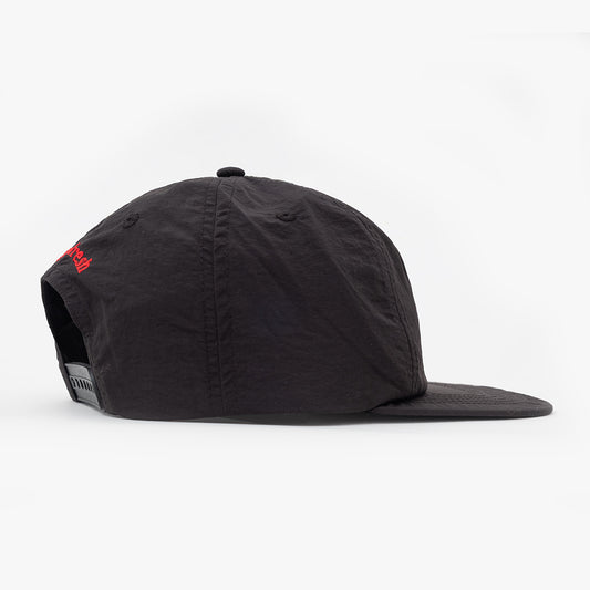 Akron 6 Panel Cap - Black