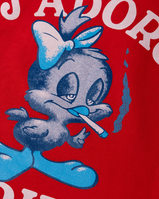 Premium J'adoro Weedie Pie Sweat - Red
