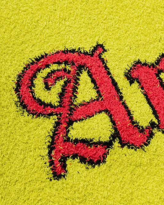 Acid Boucle Knit Crew - Yellow