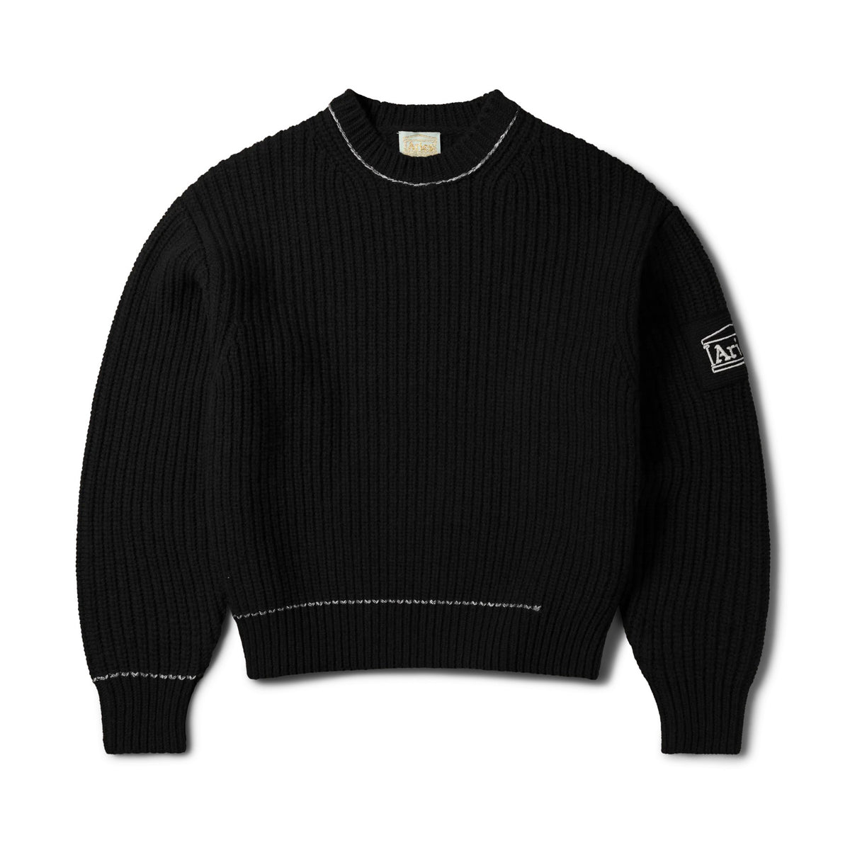 Chunky Knit Classic Jumper - Black