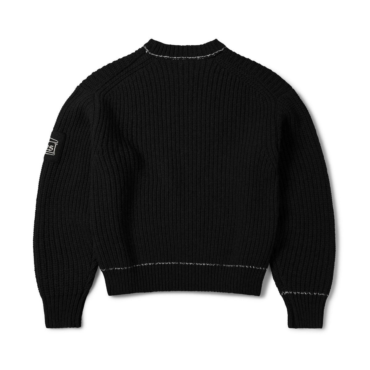 Chunky Knit Classic Jumper - Black