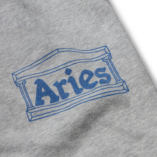 Angel of Nothing SS Hooded Zip Thru - Grey Marl