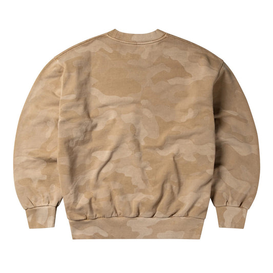 Aged Temple Camo Sweat - Desert
