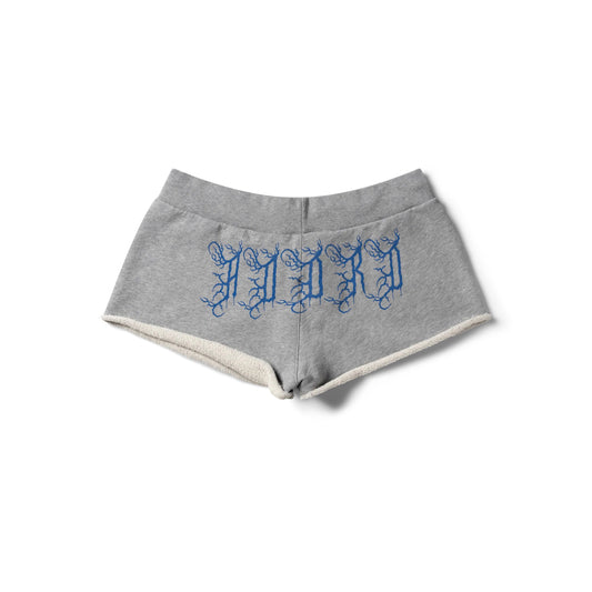 Adoro Aries Booty Shorts - Grey Marl