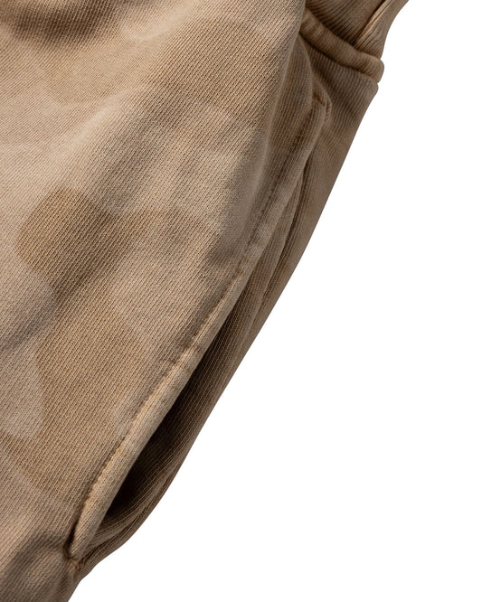 Aged Temple Camo Sweatshort - Desert