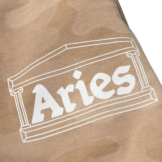 Aged Temple Camo Sweatshort - Desert