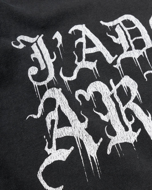 Faded Gothic J'adoro Muscle Vest - Black