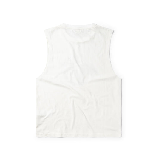Punk Muscle Vest - White