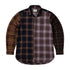 Overdyed Patchwork LS Shirt - Purple