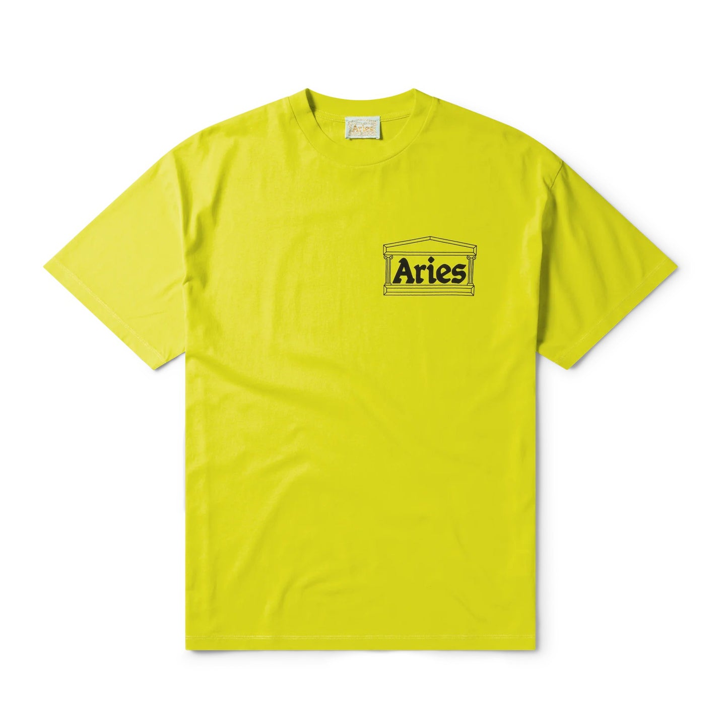 Temple SS Tee - Sulphur