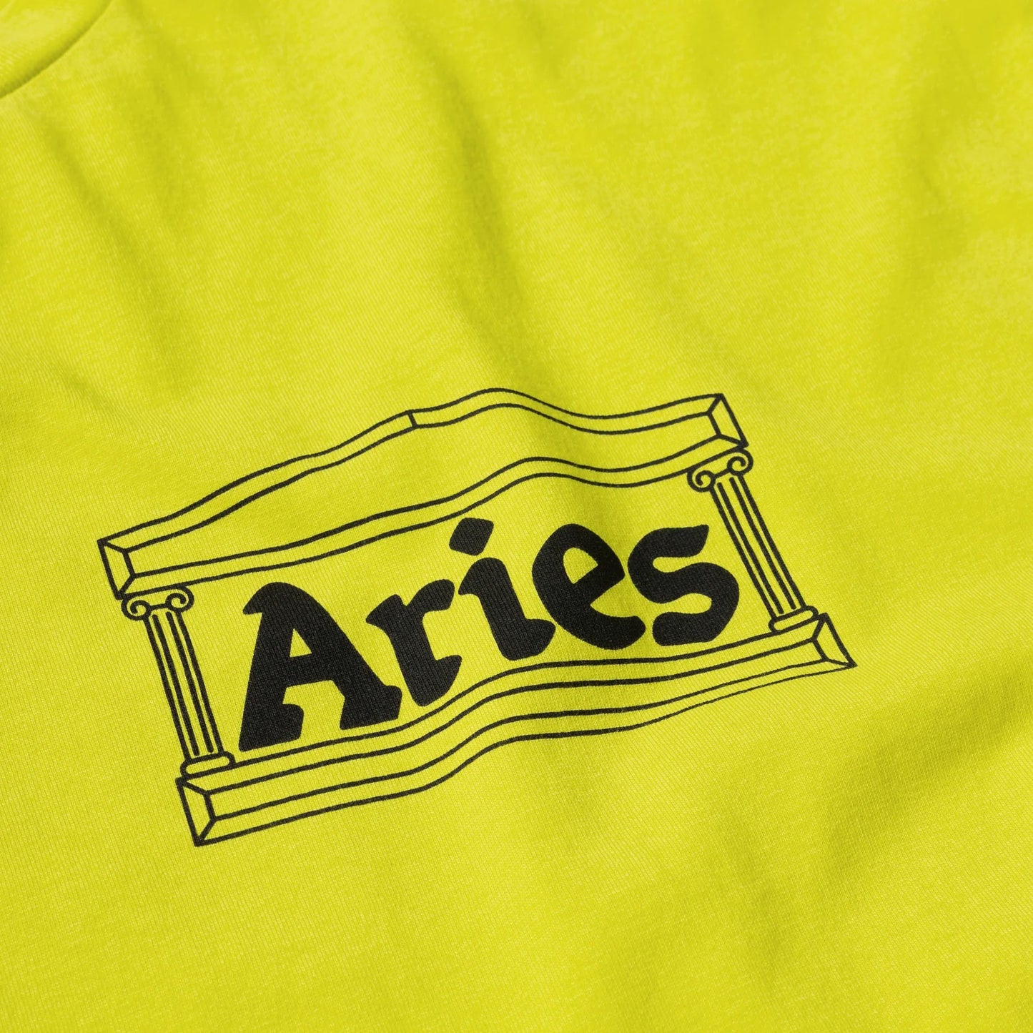 Temple SS Tee - Sulphur