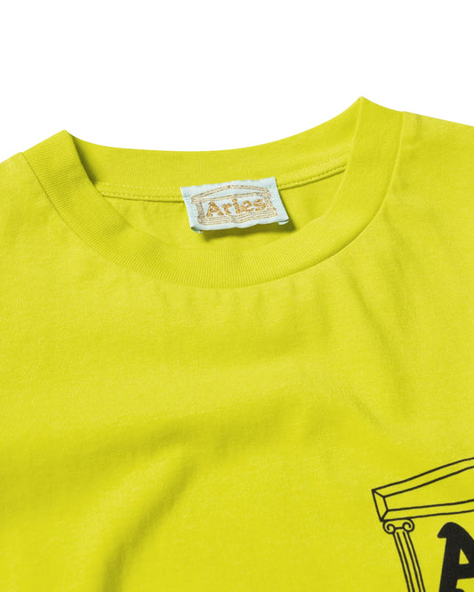 Temple SS Tee - Sulphur