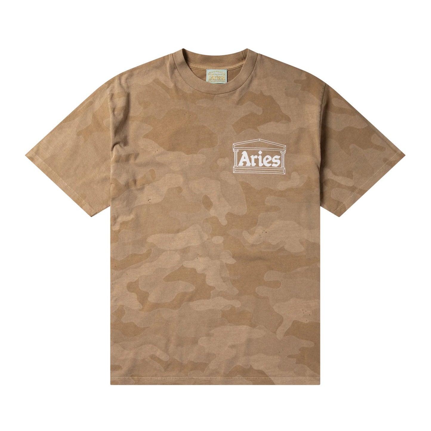 Aged Camo SS Tee - Desert