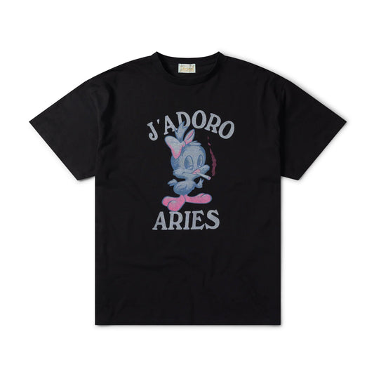 J'adoro Weedie Pie SS Tee - Black
