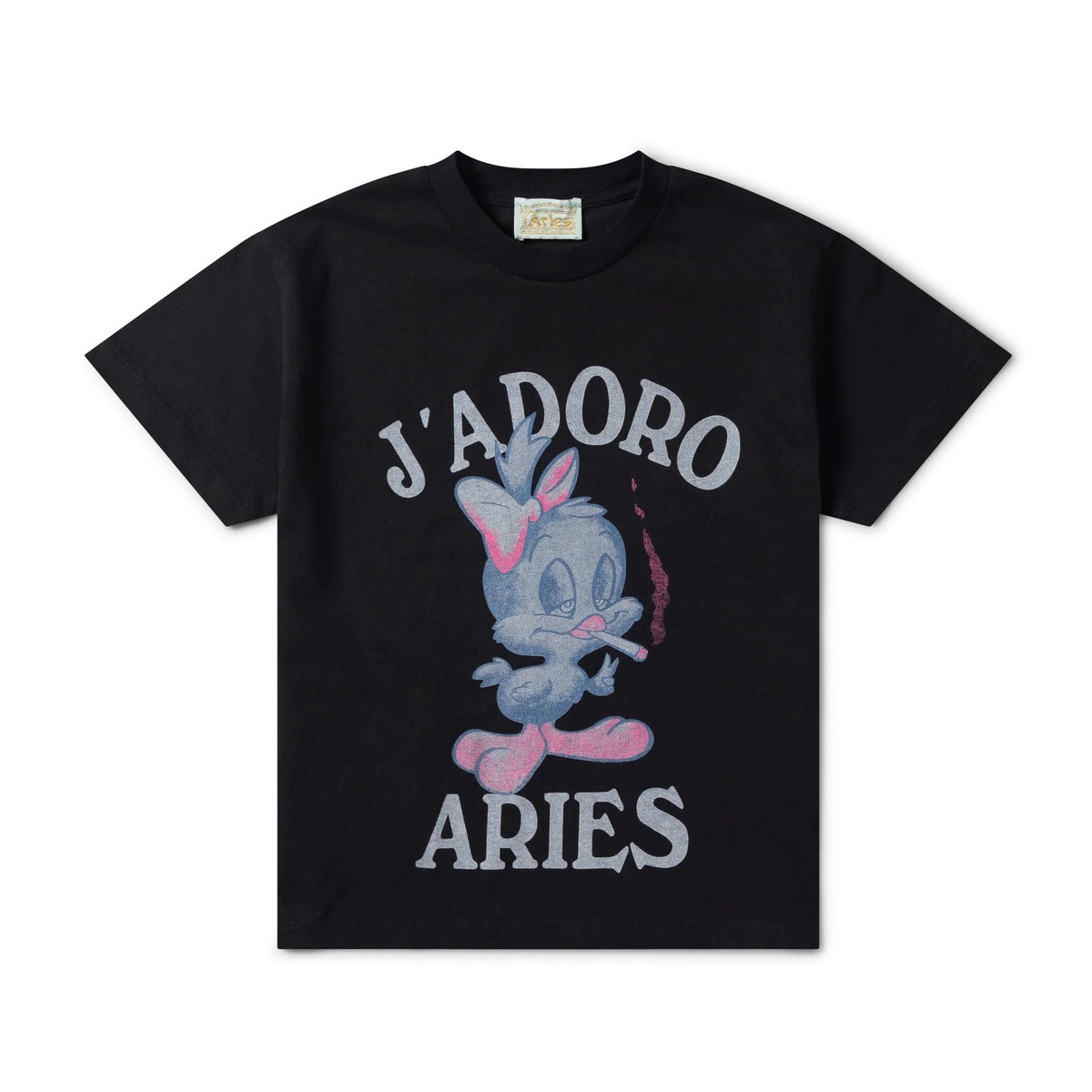 J'adoro Weedie Pie SS Tee - Black