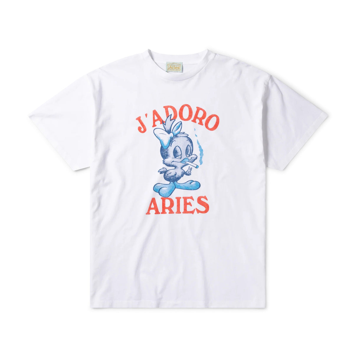 J'adoro Weedie Pie SS Tee - White