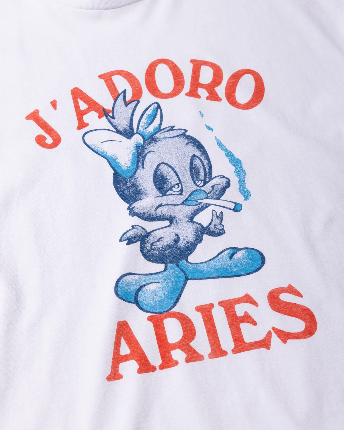 J'adoro Weedie Pie SS Tee - White
