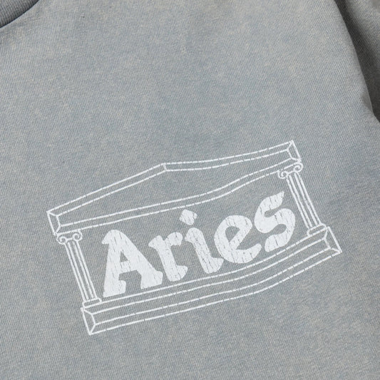 Aged Temple LS Tee - Grey